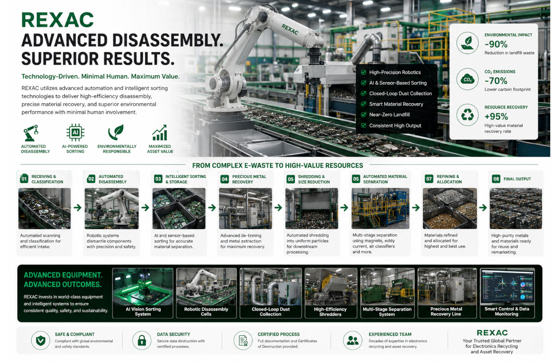 Rexac Advanced Recycling Process